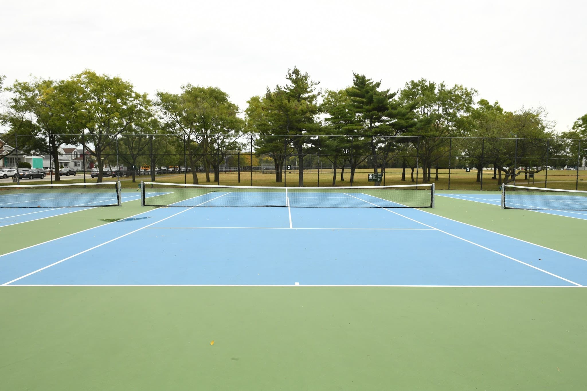 Tennis courts at Baisley Pond Park (South)