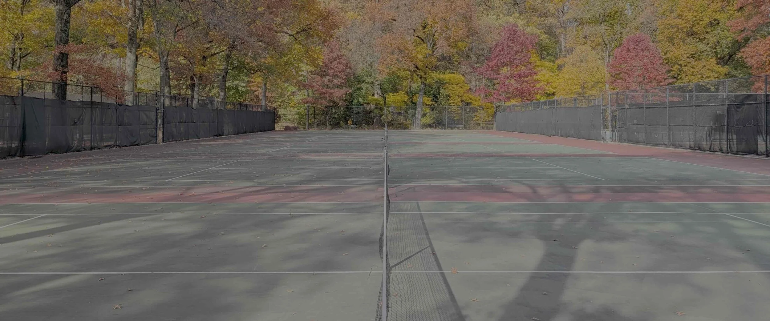 Tennis courts at Inwood Hill Park