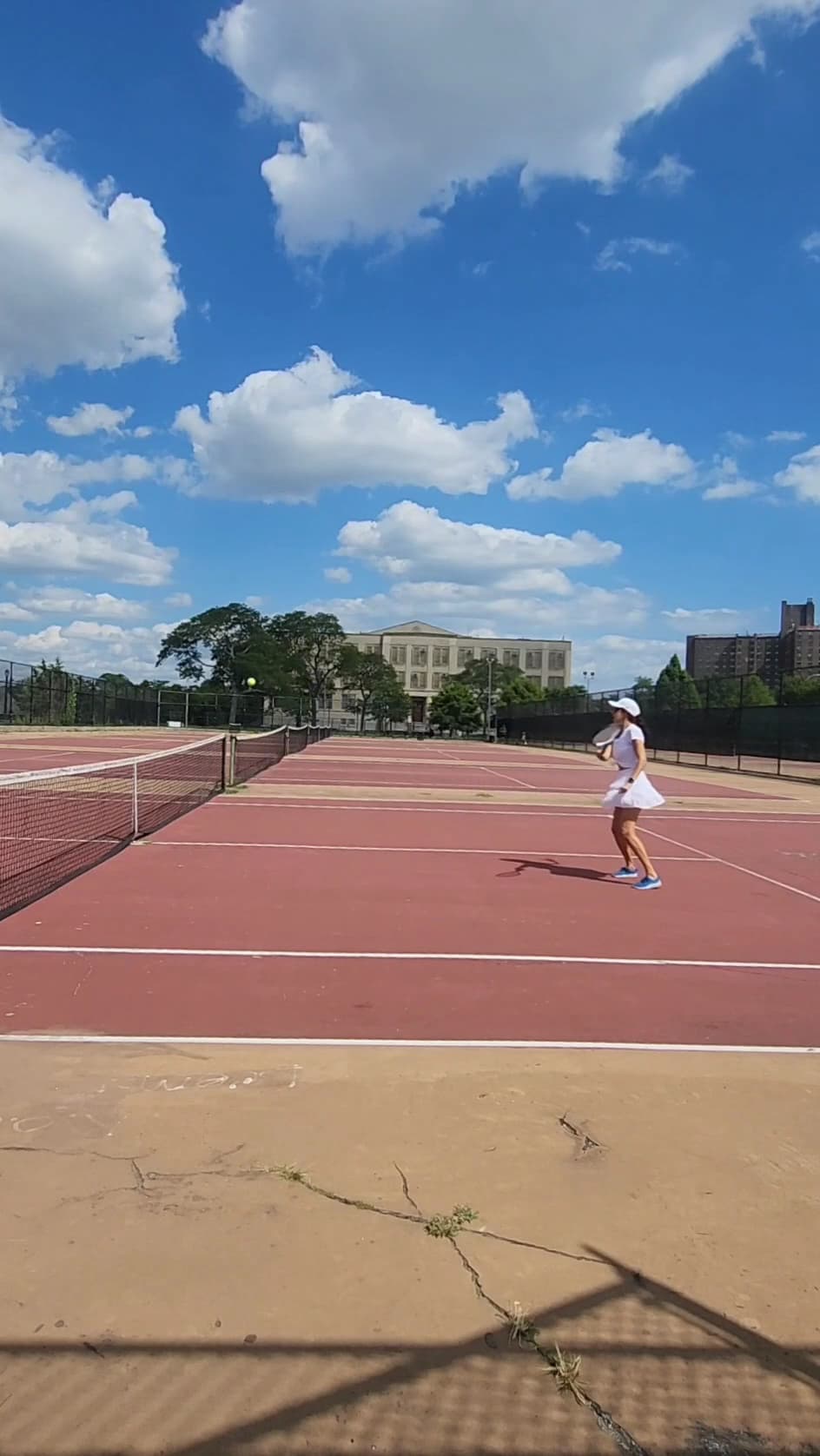 Tennis courts at Kaiser Park