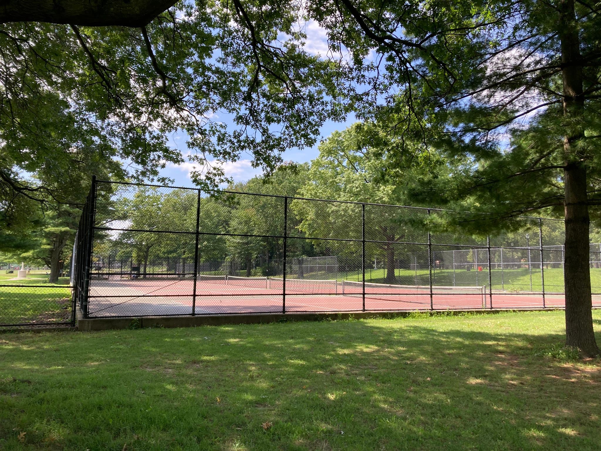 Tennis courts at Pelham Bay Park