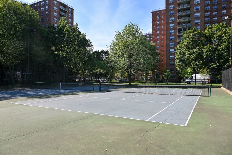 Tennis courts at Rochdale Park