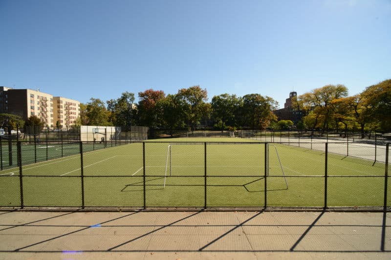 Tennis courts at St. James Park