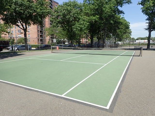Tennis courts at World's Fair Playground