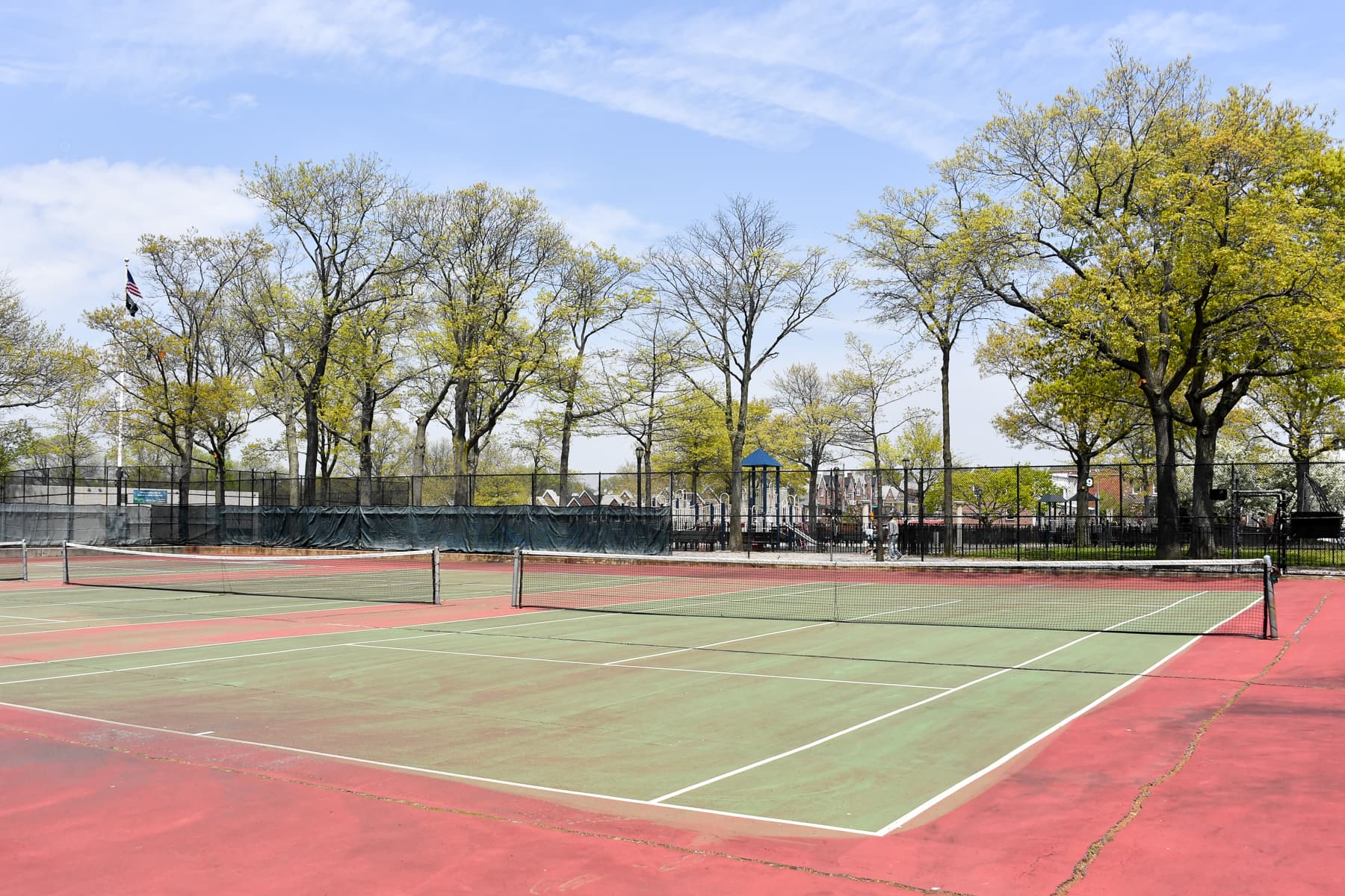 Tennis courts at Dyker Beach Park (Lucille Ferrier Courts)