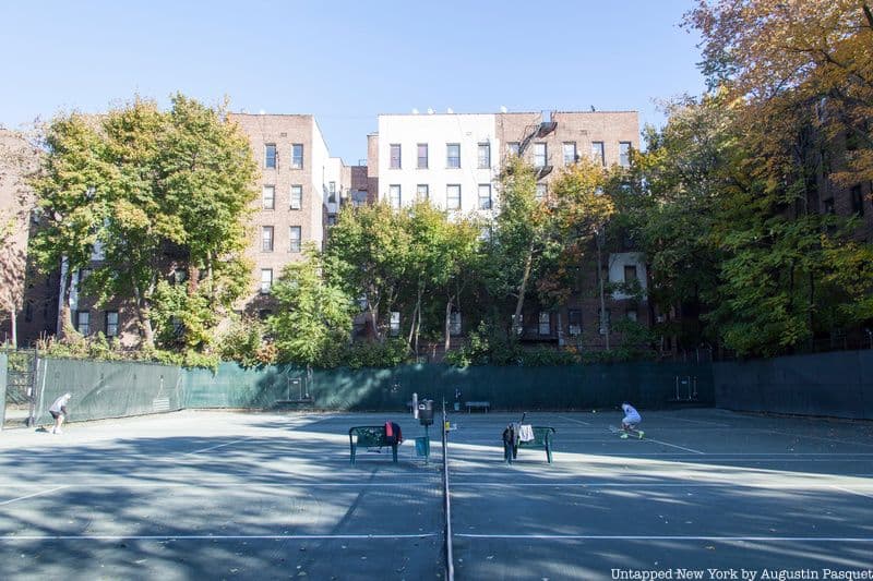 Tennis courts at Knickerbocker Field Club