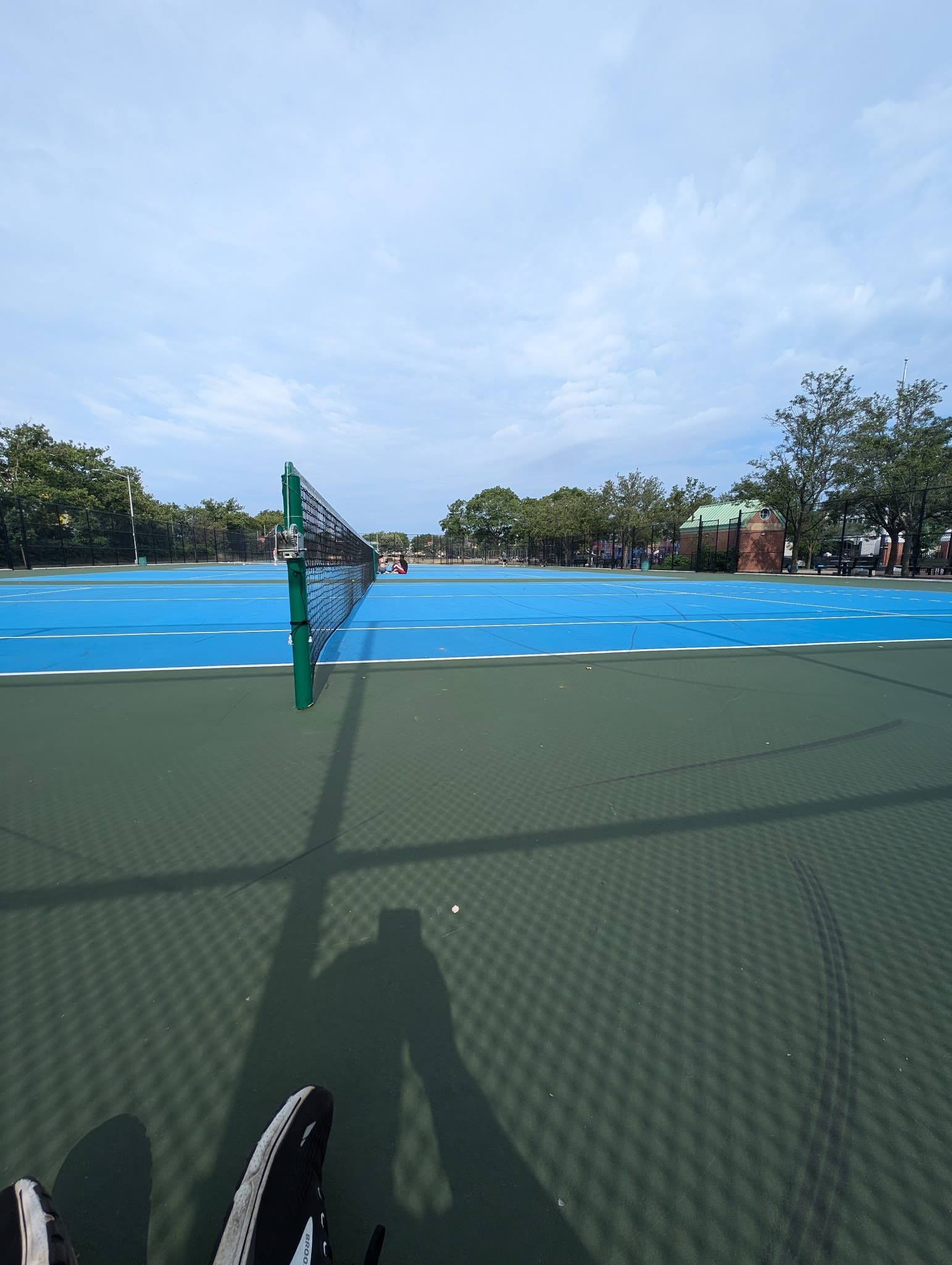 Tennis courts at Police Officer Edward Byrne Park