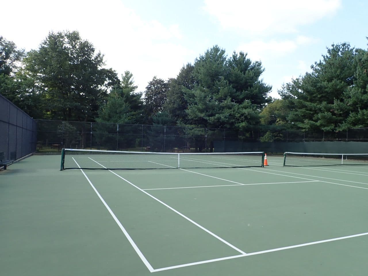 Tennis courts at Van Cortlandt Park (Stadium)