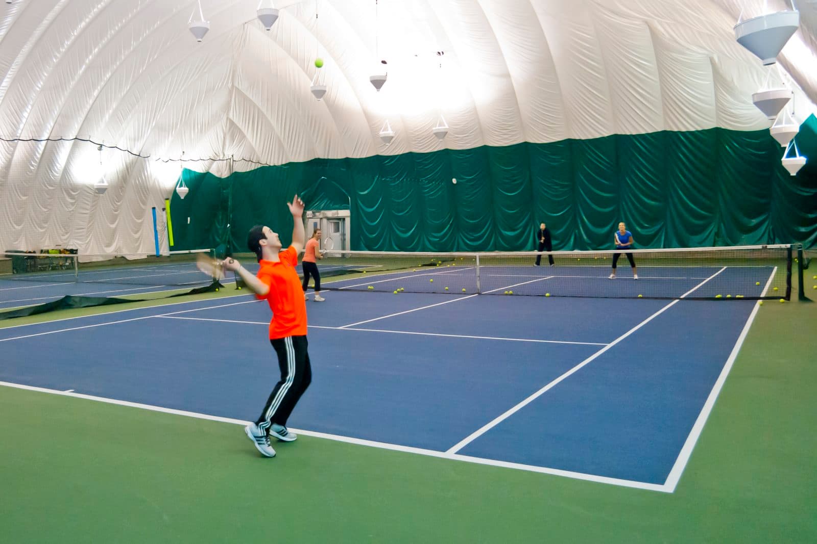 Tennis courts at Yorkville Tennis Club